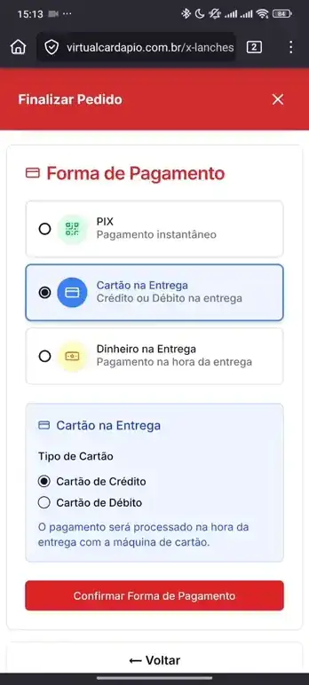 Você Recebe Instantaneamente